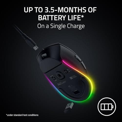 Razer Pro Click V2 Wireless/Bluetooth/Wired Optical Mouse image