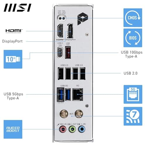 MSI B850 PRO B850M-P WIFI AM5 DDR5 Micro ATX image