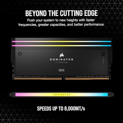 Corsair Dominator Titanium Black DDR5-6400 CL32 96GB (4x24GB) image