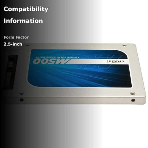 Crucial M500 240GB SSD 2.5" SATA image