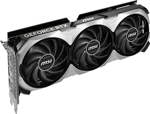 MSI GeForce RTX 4060 Ti VENTUS 3X OC 16GB GDDR6 Silver / Black image