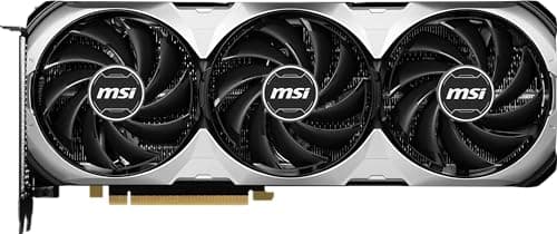 MSI GeForce RTX 4070 Ti SUPER VENTUS 3X 16GB GDDR6X Silver / Black image