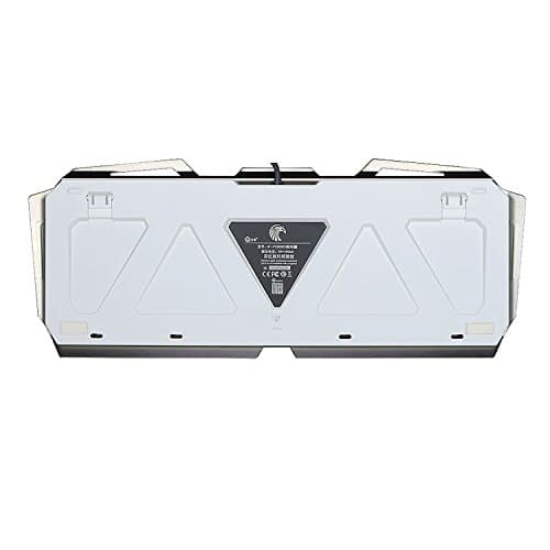 E-Element K-9999 Mechanical Gaming Keyboard, Multicolor LED Backlit USB Wired with Blue Switches,104 Keys No Conflict, Camouflage image