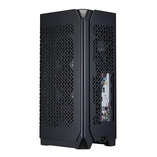 Cooler Master NCORE 100 AIR Mini-ITX Tower Black with Mesh Side Panel and Front USB 3.2 Gen 2x2 Type-C, USB 3.2 Gen 1 Type-A image