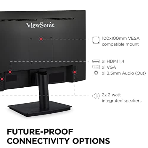 ViewSonic VA2409M 24" 1080p 75Hz IPS Monitor image