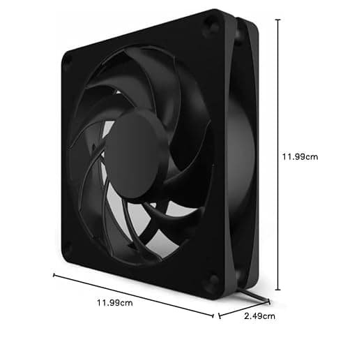 Alphacool Apex Stealth Metal 120mm Black PWM 70.98 CFM image