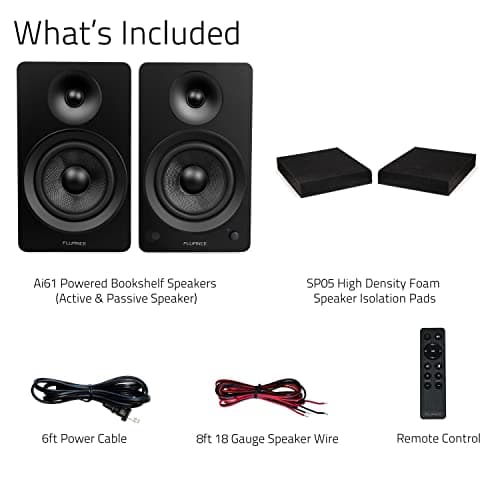 Fluance Ai60 Natural Walnut 2.0 Channel 100 W Speakers image