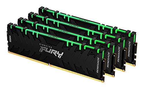 Kingston Fury Renegade RGB Black / Silver DDR4-3600 CL16 64GB (4x16GB) image