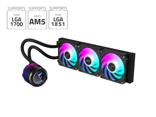 Gigabyte AORUS WATERFORCE X II Water 360mm Black image