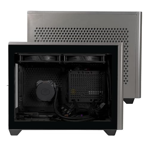 Cooler Master NR200P MAX UK Edition Mini-ITX Tower Black Tempered Glass image