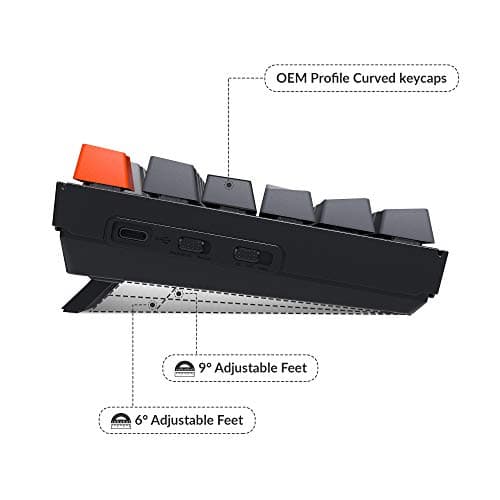 Keychron K8 Bluetooth/Wired Standard Gateron G Pro Brown Mechanical Keyboard image