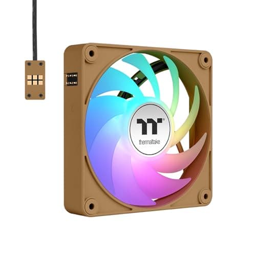 Thermaltake CT140 EX Reverse 140mm Brown ARGB Sync PWM 94.95 CFM 3-Pack image