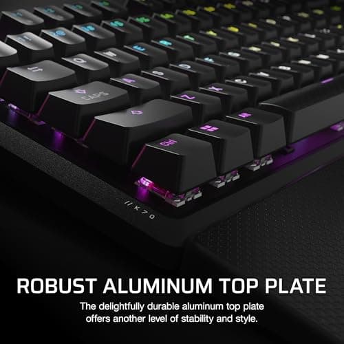 Corsair K70 CORE with Palmrest RGB Wired Gaming Keyboard image
