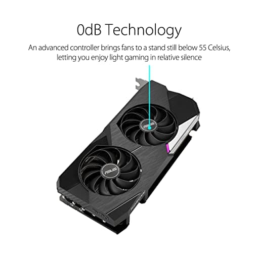 Asus DUAL OC Radeon RX 6750 XT 12GB GDDR6 Black / Silver image