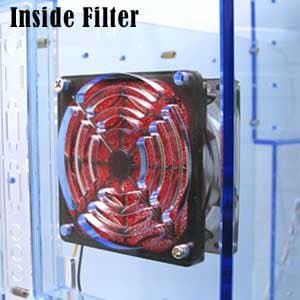 Evercool Spider Filter 120mm 80 CFM Red 1-Pack image