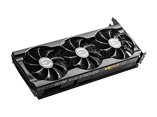 EVGA XC3 ULTRA GAMING iCX3 GeForce RTX 3070 LHR 8GB GDDR6 Black image