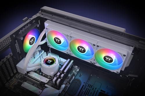 Thermaltake TH360 V2 Water 360mm ARGB Sync 57.05 CFM White image