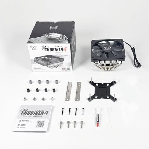 Scythe Big Shuriken 4 Air 67mm 51.98 CFM Black / Silver image