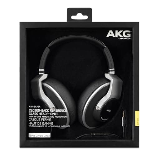 AKG K551 Closed White Headphones image