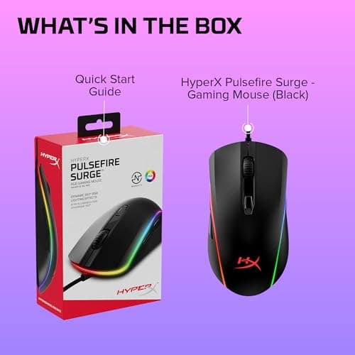 HP HyperX Pulsefire Surge Wired Optical Gaming Mouse image