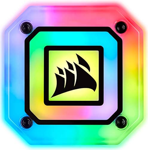 Corsair iCUE H100i ELITE CAPELLIX Water 75 CFM 240mm Black image