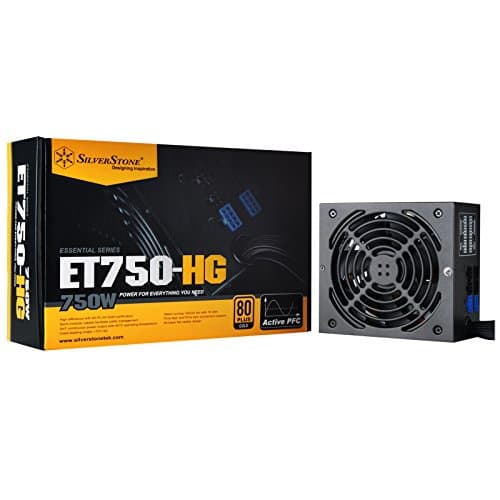 Silverstone Essential Black / Blue 750W Semi-Modular 80+ Gold Certified ATX image
