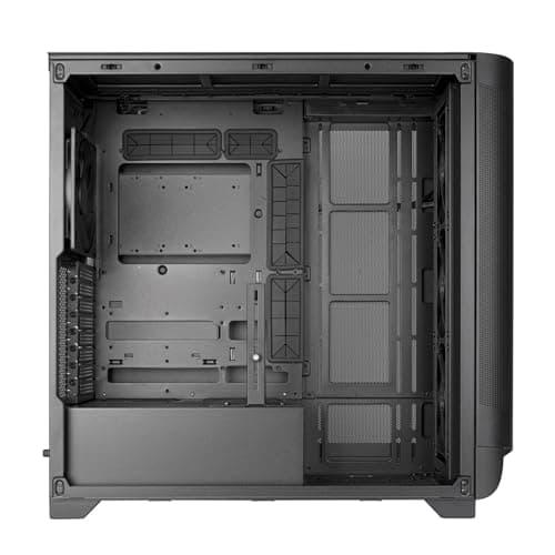 Silverstone SETA A2 ATX Mid Tower Black with Tempered Glass Side Panel and USB 3.2 Gen 2 Type-C, USB 3.2 Gen 1 Type-A image
