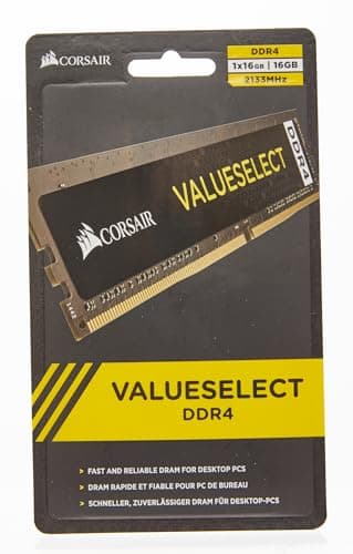 Corsair ValueSelect Black DDR4-2133 CL15 16GB (1x16GB) image