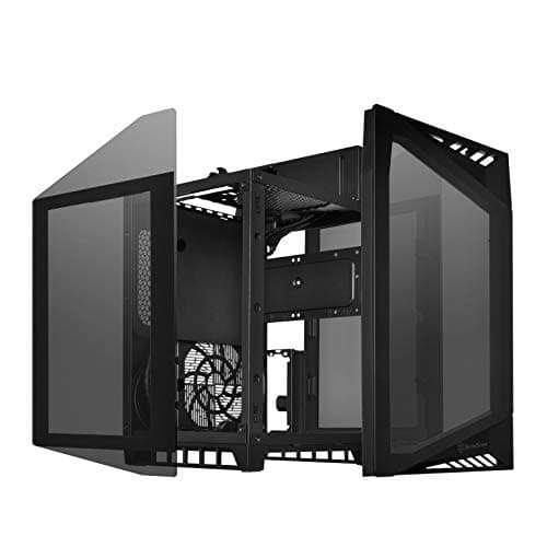 Silverstone Lucid LD03 Mini-ITX Tower Tinted Tempered Glass Side Panel image