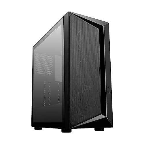 Cooler Master CMP 510 ATX Mid Tower Black with Tempered Glass Side Panel and USB 3.2 Gen 1 Type-A USB 2.0 Type-A image