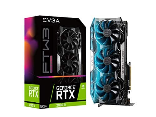 EVGA FTW3 ULTRA GAMING GeForce RTX 2080 Ti 11GB GDDR6 Clear / Black image