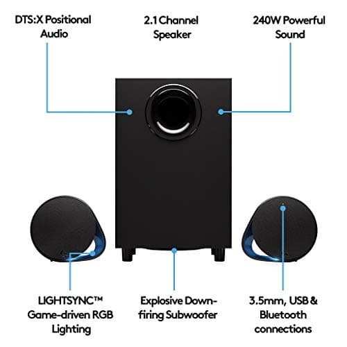 Logitech G560 2.1 Channel 120 W Speaker System image
