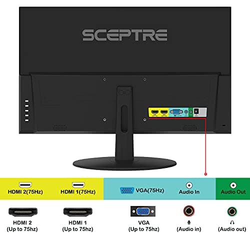 Sceptre E248W-FPT 23.8" 1080p 75Hz IPS Monitor image