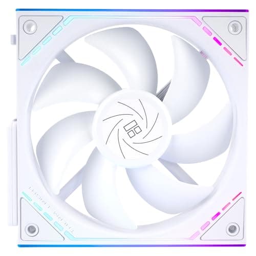 Thermalright TL-M12QRW 120mm White Addressable RGB PWM 47.6 CFM image