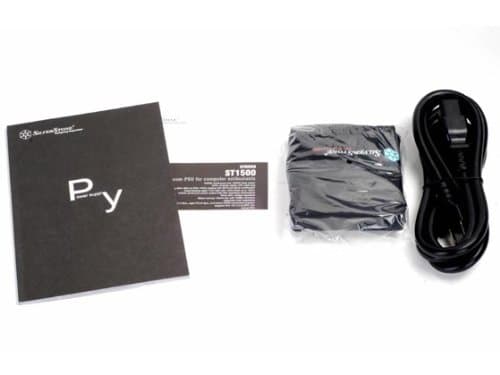 Silverstone Strider Black 1500W Fully Modular 80+ Silver Certified image