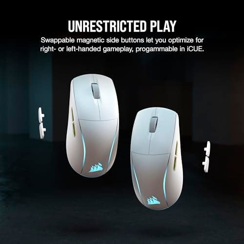 Corsair M75 Wireless Bluetooth Wired Optical Gaming Mouse image