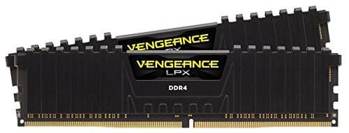 Corsair Vengeance LPX Black / Yellow DDR4-2666 CL16 8GB (2x4GB) image