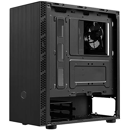 Cooler Master MasterBox MB600L V2 ATX Mid Tower Black Tempered Glass Side Panel, USB 3.2 Gen 1 Type-A image