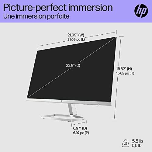 HP M24fw 24" 1080p 75Hz IPS Monitor image