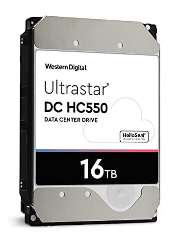 Western Digital Ultrastar DC HC550 16TB HDD 7200RPM 3.5" SATA 6.0 Gb/s image