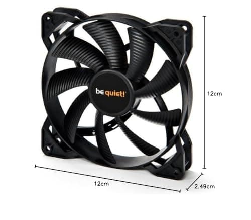 be quiet! Pure Wings 2 120mm Black PWM 87 CFM image