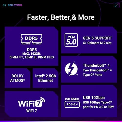 Asus ROG STRIX Z890-A GAMING WIFI DDR5 ATX image