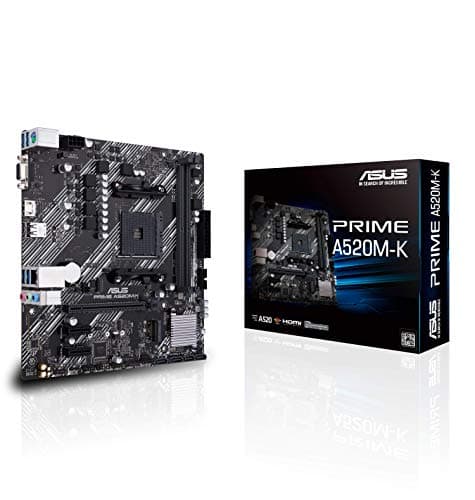 ASUS AMD A520 PRIME A520M-K AM4 DDR4 Micro ATX main image