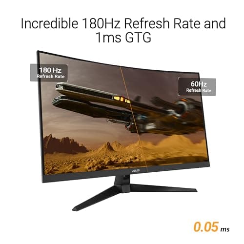 Asus TUF Gaming VG32WQ3B 31.5" 1440p 180Hz VA Curved Monitor image