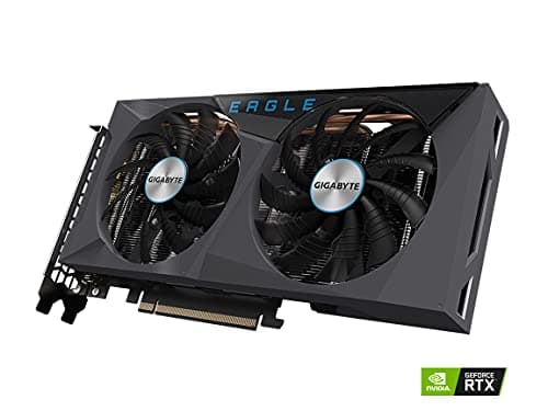 Gigabyte EAGLE OC GeForce RTX 3060 Ti 8GB GDDR6X Black / Silver image