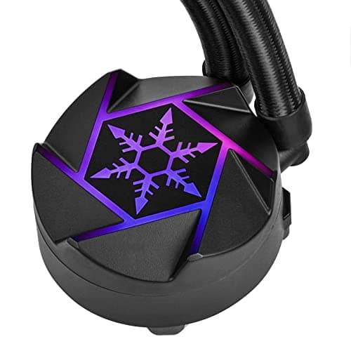 Silverstone VIDA Water 120mm SLIM 66.83 CFM Black image