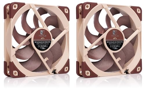 Noctua NF-A12x25 G2 120mm Brown PWM Sx2-PP 63.15 CFM 2-Pack image