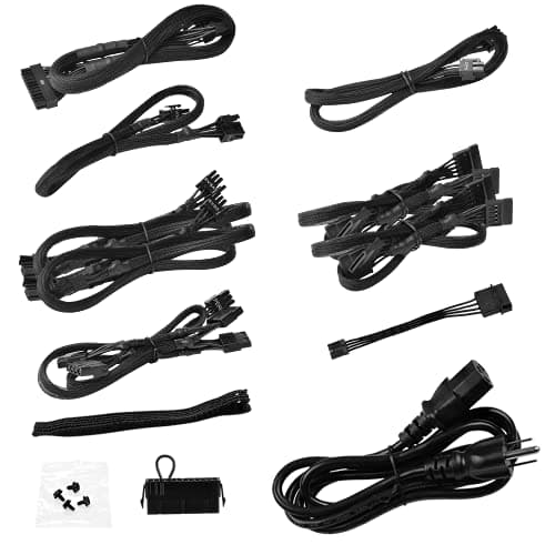 EVGA SuperNOVA 650 P5 Black / Teal 650W Fully Modular 80+ Platinum Certified image