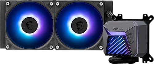 MSI MAG CORELIQUID A15 Water 240mm 64.89 CFM Black image