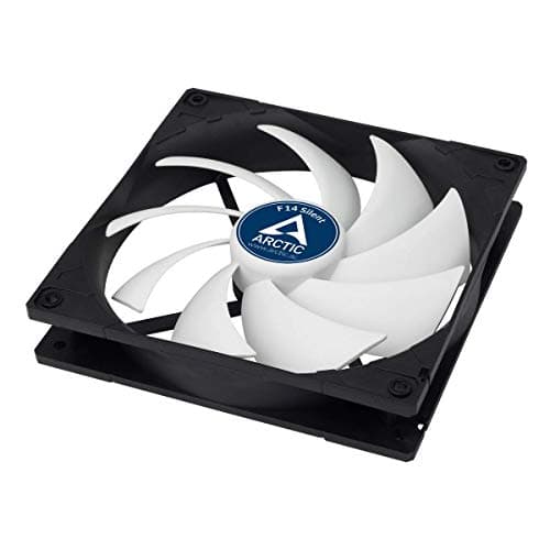 ARCTIC F14 SILENT-140 mm Standard Case Fan, Ultra Low Noise Cooler, Silent Cooler with Standard Case, Push- or Pull Configuration Possible image